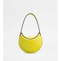 Сумка-хобо Tod's T Case из микрокожи, желтый 7919430795324 | yellow
