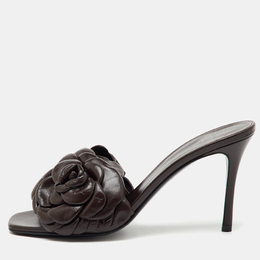 Valentino: Тёмные сандалии  Atelier 03 Rose Edition