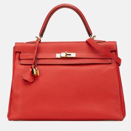 Hermes: Красная сумка  Kelly