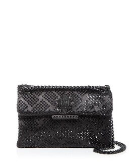 Атласная сумка через плечо Kensington Mini с украшением Kurt Geiger LONDON, цвет Black 4559414 | black