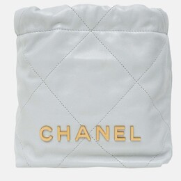 Chanel: Светлая сумка через плечо 