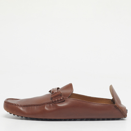 Tod's: Коричневые сабо  Double T