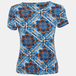 Hermes: Голубая футболка 