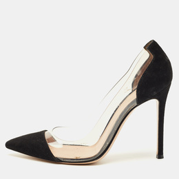 Gianvito Rossi: Чёрные туфли  Plexi