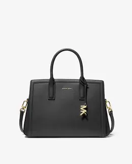 Laila кожаная сумка-портфель, трансформируемая в сумку на плечо Michael Kors, черный mp_0478263_30r5g9is6l | negro