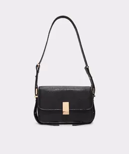Сумка через плечо с магнитной застежкой Aldo, черный mp_0016467_eteini | negro