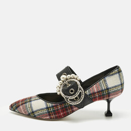 Miu Miu: Многоцветные туфли 