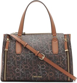 Женская сумка Calvin Klein Reyna, мульти-логотип b09r8s6rgc | neutral multi logo