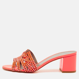 Gina: Оранжевые сандалии 