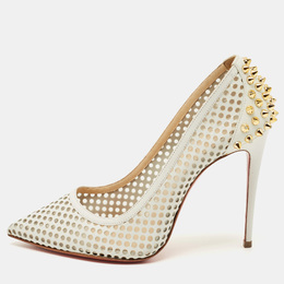Christian Louboutin: Белые туфли 