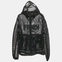 Fendi: Чёрная куртка 