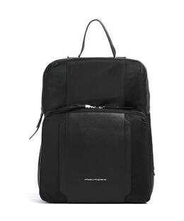 Рюкзак W92T 14″ из переработанного нейлона Piquadro, черный ca6216w92t-n | schwarz