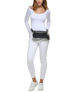 Поясная сумка Calvin Klein с кошельком, черный 12534672 | black/silver