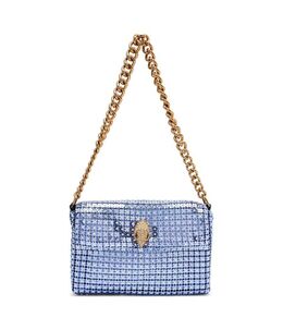 Сумка через плечо с цветком для вечеринки Kurt Geiger, синий kg252w00007306200os | mėlyna