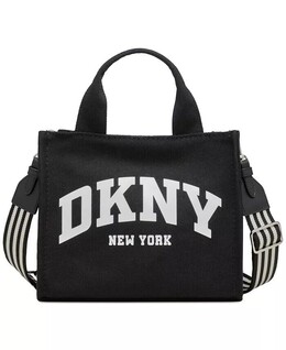 Большая сумка-тоут с логотипом Hadlee DKNY, черный 19668688 | black/silver