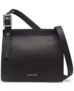 Маленькая сумка-мессенджер Havana Flap Calvin Klein, черный 20726299 | black/silver