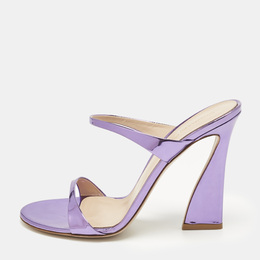 Gianvito Rossi: Фиолетовые сандалии  Aura