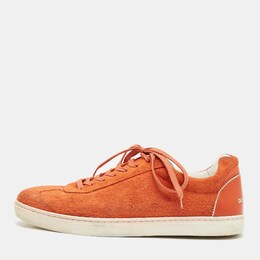 Dolce & Gabbana: Оранжевые кроссовки 