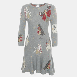 Alexander McQueen: Платье с растительным принтом 