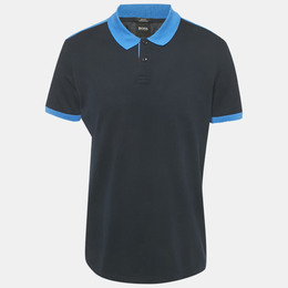 Boss By Hugo Boss: Синее поло 