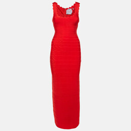 Herve Leger: Красное платье 