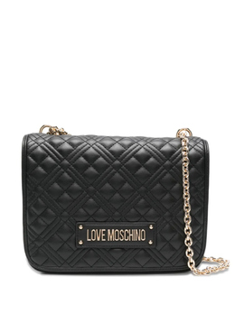 Стеганая сумка через плечо Love Moschino, черный jc4000pp1mla0 | черный