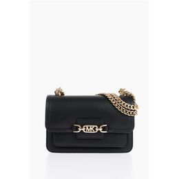 Черная кожаная сумка через плечо Michael Kors, Black 0017255029 | black
