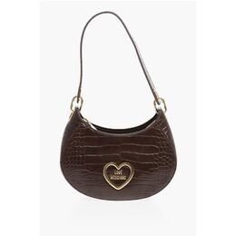 Сумка через плечо из коричневого полиэтилена Moschino, Brown 0017257916 | brown
