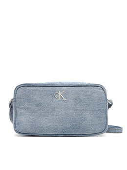Сумка Denim Ew Double Zip Camera Bag LV04F3226G Calvin Klein, голубой 8719849866549 | himmelblau
