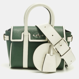 Mulberry: Зелёная сумка  Bayswater