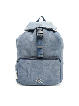 Рюкзак Denim Luna Mini Flap Backpack LV04F3216G Calvin Klein, голубой 8719849866327 | himmelblau