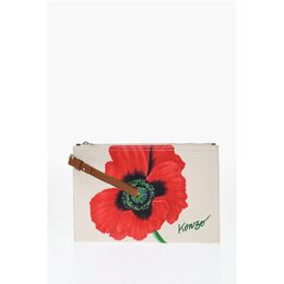 Сумка-клатч из белого хлопка Kenzo, White 0017251168 | white