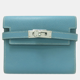 Hermes: Голубой кошелёк  Kelly