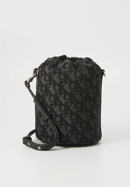 Сумка через плечо MONOGRAM BUCKET BAG - Across body bag Calvin Klein, черный c1851h0nz-q11 | black