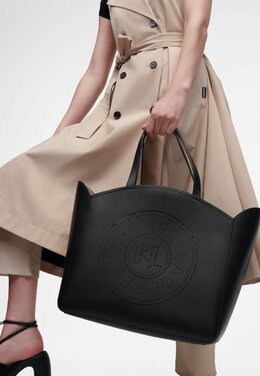 Сумка-тоут CIRCLE LARGE Karl Lagerfeld, черный k4851h1lz-q11 | black