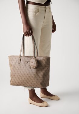 Сумка-тоут POWER PLAY II LARGE TECH TOTE SET Guess, бежевый gu151h7yn-b11 | latte