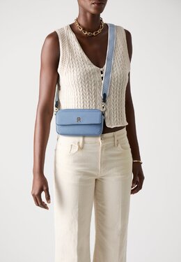 Сумка через плечо DISTINCT CAMERA BAG - Across body bag Tommy Hilfiger, синий to151h1wi-k11 | brisk blue