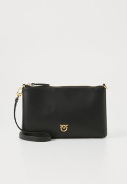 Сумка через плечо FLAT HORIZONTAL MINI - Across body bag Pinko, черный p6951h1gk-q11 | nero/antique gold-coloured