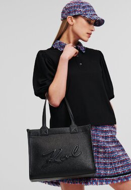 Сумка-тоут SKUARE GRAINY Karl Lagerfeld, черный k4851h1jd-q11 | black