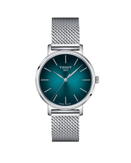 Женские часы Everytime с серебристым стальным ремешком Tissot, серебро 7611608310007 | plata
