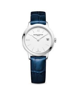Часы Classima 10353, 31 мм Baume & Mercier, цвет Blue 1903925 | white/blue