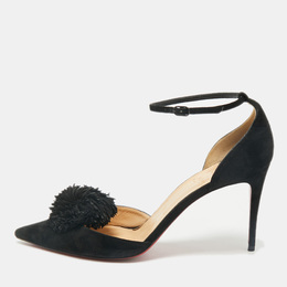 Christian Louboutin: Чёрные сандалии 