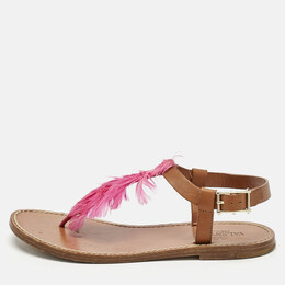 Valentino: Коричневые сандалии 