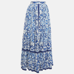 Dolce & Gabbana: Голубая юбка  Majolica