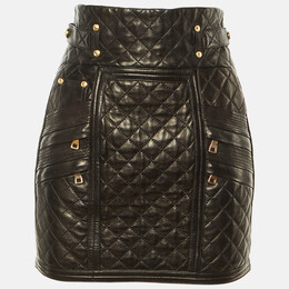 Balmain: Чёрная юбка 