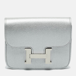 Hermes: Серебристый кошелёк 