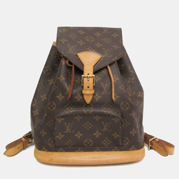 Louis Vuitton Montsouris MM Brown Monogram Canvas Backpack 1179613