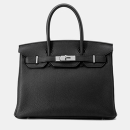 Hermes: Чёрная сумка  Birkin