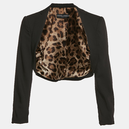 Dolce & Gabbana: Чёрная куртка 