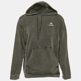 Balenciaga: Хлопковая толстовка 